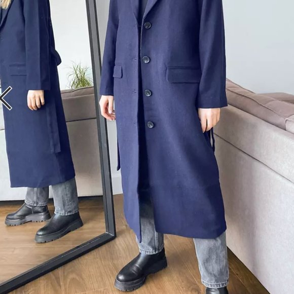 طبي المركز رئيسي بارز frida coat levis 